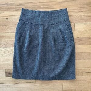 Twenty One Elegant Gray Women's Pencil Skirt